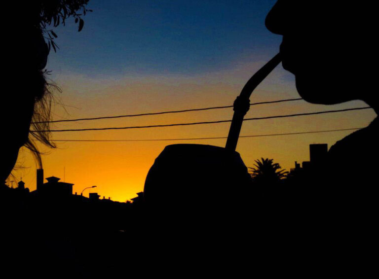 Foto atardecer